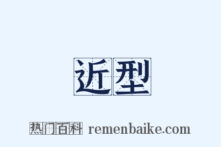 近型是什么意思的图片